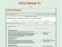 Tablet Screenshot of bitchless.net